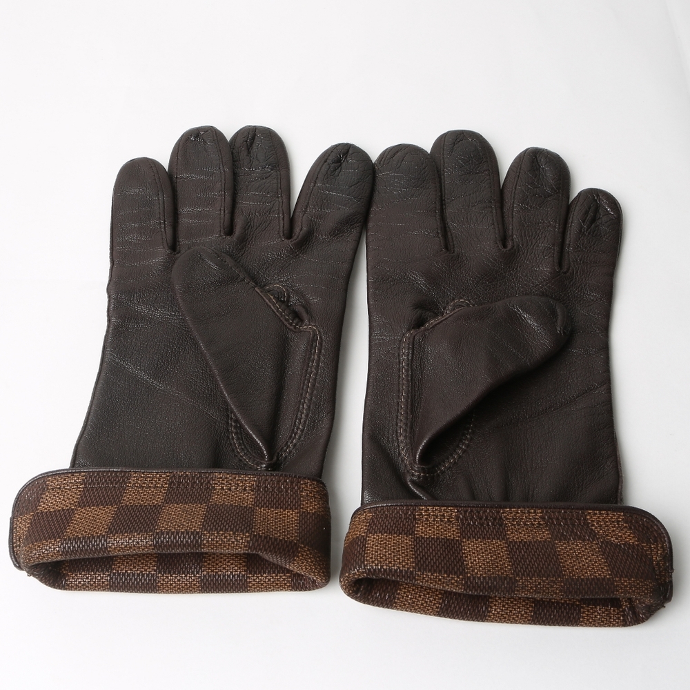 Louis Vuitton Men's Damier Gloves